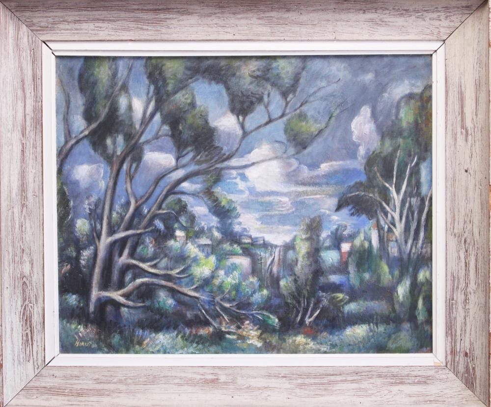 Abraham Harriton comparable auction result: abraham harriton 1893 1986 oil on canvas
