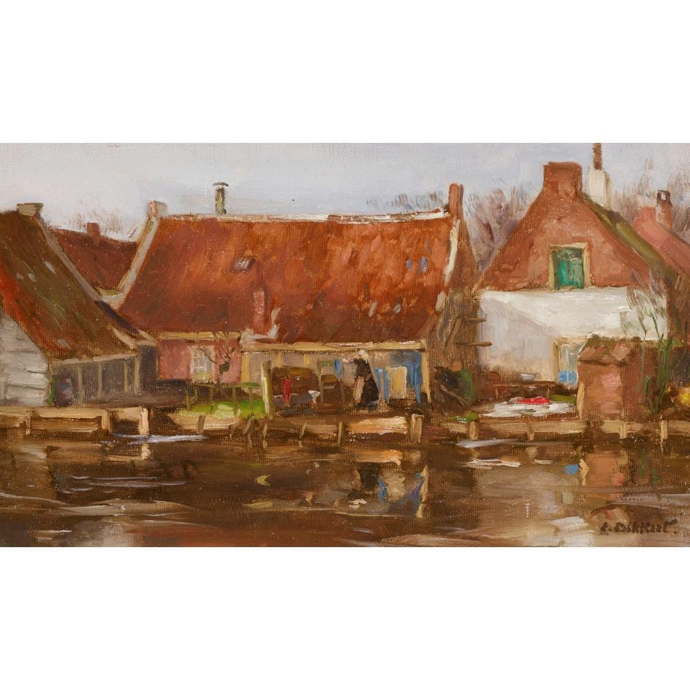 Eugen Dekkert comparable auction result: eugen dekkert scottish 1899 1940 on the quayside