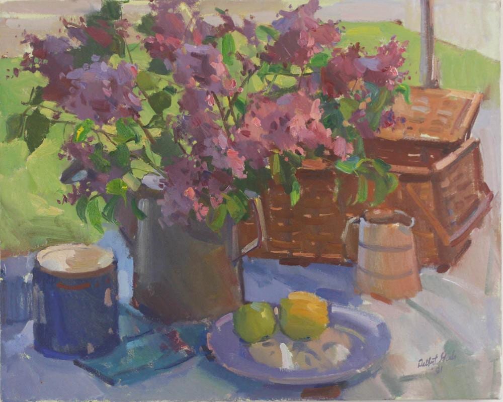 Delbert Gish comparable auction result: delbert gish washington oklahoma born 1936 oil