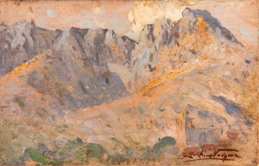 eduardo mart nez v zquez 1886 1971 landscape of the sierra de gredos · Bayeu Subastas · 2022-06-15 Eduardo Martínez Vázquez comparable auction result: eduardo mart nez v zquez 1886 1971 landscape of the sierra de gredos
