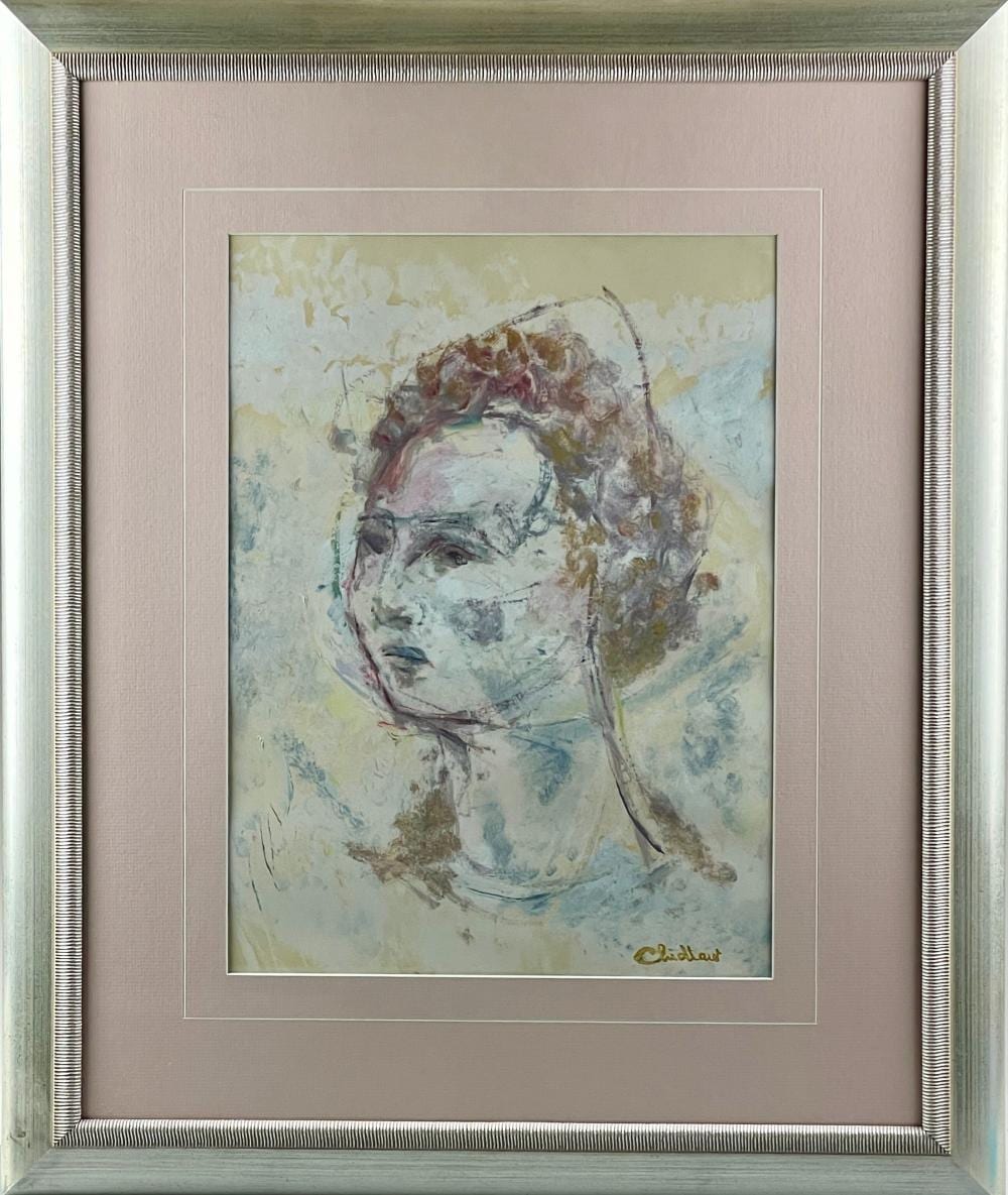 Paul Chidlaw comparable auction result: paul chidlaw oil on paper