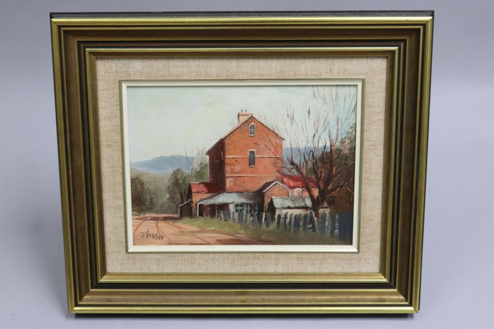 john vander oil on board post office sofala s l l approx 22cm x 29cm · Vickers & Hoad · 2022-06-24 John Vander comparable auction result: john vander oil on board post office sofala s l l approx 22cm x 29cm