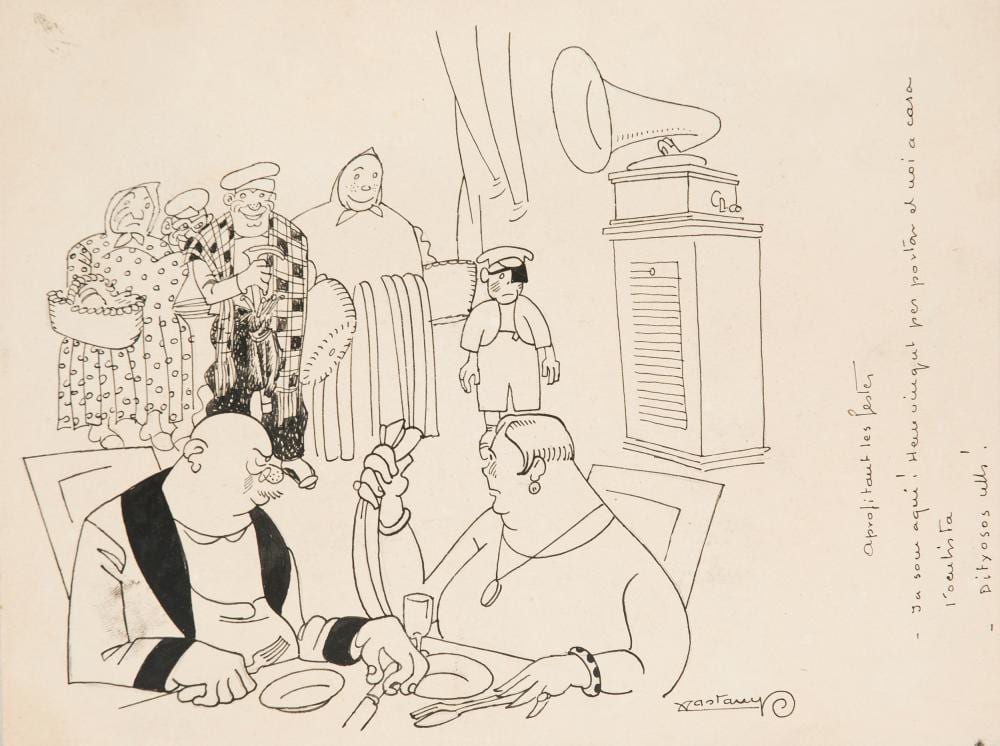 Valentí Castanys i Borràs comparable auction result: valent castanys i borr s barcelona 1898 1965