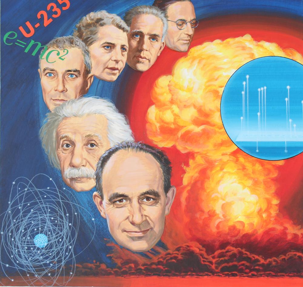 ed vebell 1921 2018 nuclear fission original · Helmuth Stone · 2022-06-12 Edward T. Vebell comparable auction result: ed vebell 1921 2018 nuclear fission original