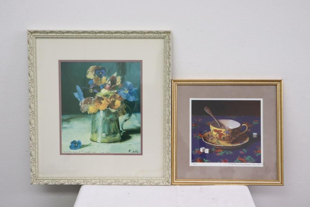 Randall Lake comparable auction result: 2 pieces of art