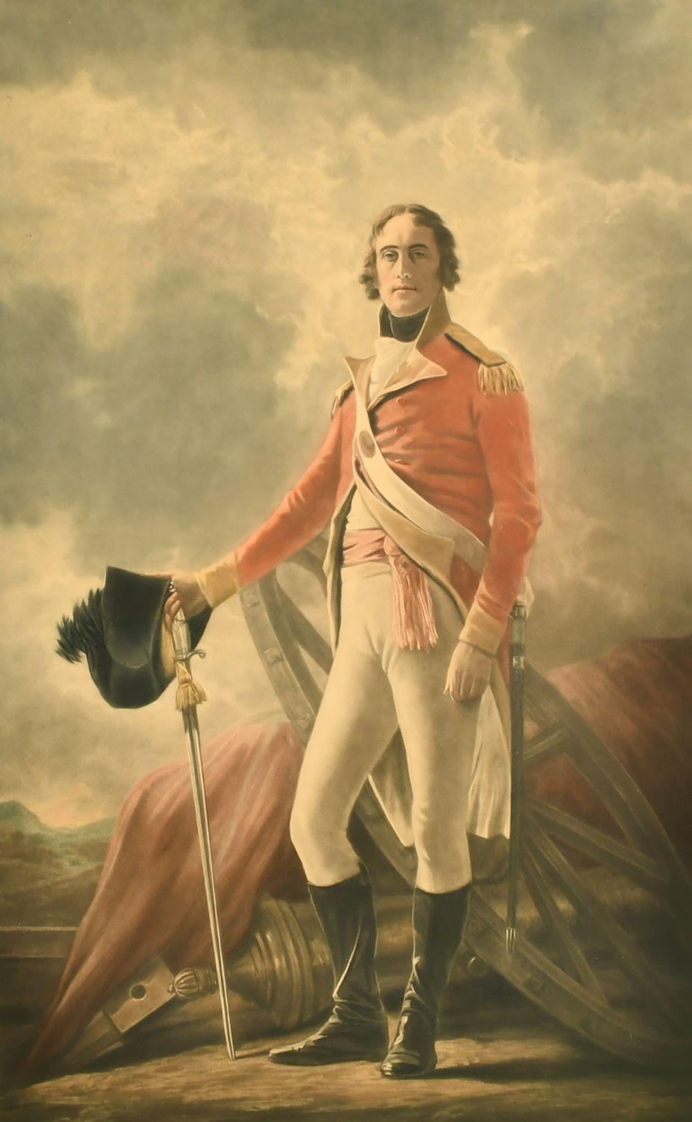 Henry Macbeth Raeburn comparable auction result: henry macbeth raeburn 1860 1947 after sir henry raeburn lieutenant general hay macdowall mezzotint sign