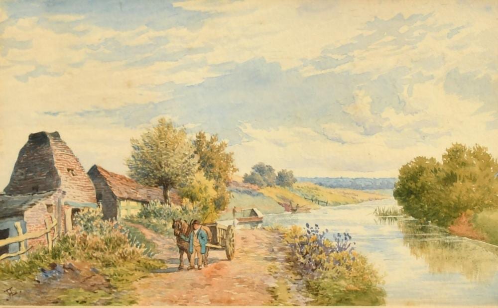 john hardwicke lewis 1840 1927 british the thames from culham lock below oxford watercolour signed with · John Nicholson's Fine Art Auctioneers & Valuers · 2022-06-08 John Hardwicke Lewis comparable auction result: john hardwicke lewis 1840 1927 british the thames from culham lock below oxford watercolour signed with