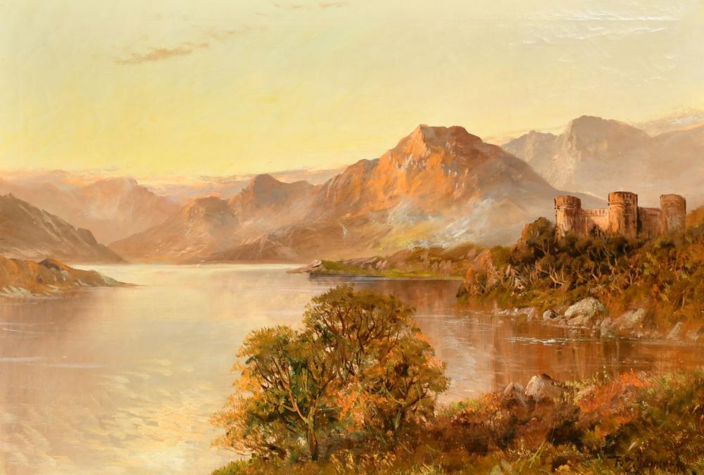 F. E. Jamieson comparable auction result: f e jamieson 1895 1959 loch lomond oil on canvas signed and also inscribed verso 20 x 30