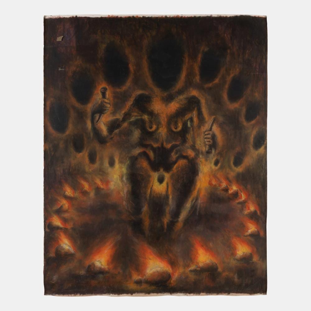 Chema Cobo comparable auction result: chema cobo spanish b 1952 the birth of humanity 1986