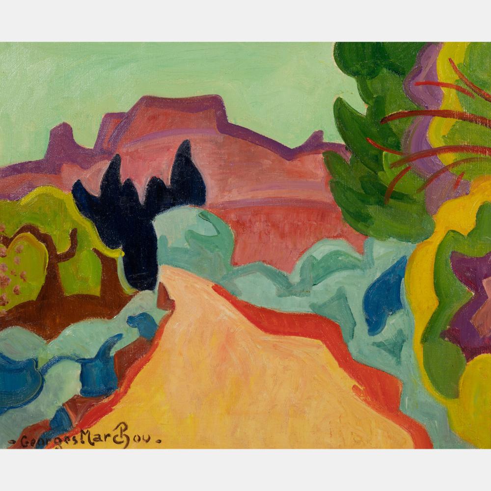 Georges Marchou comparable auction result: georges marchou french 1898 1984 mountains