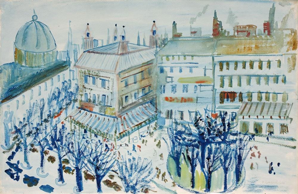 Pol Cassel comparable auction result: pol cassel paris 1926