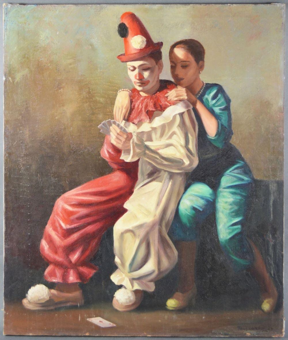 Paul Lantz comparable auction result: paul lantz 1908 2000 painting signed