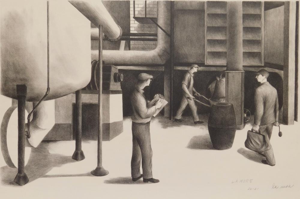 chet lamore lithograph · Rachel Davis Fine Arts · 2022-06-11 Chet Lamore comparable auction result: chet lamore lithograph