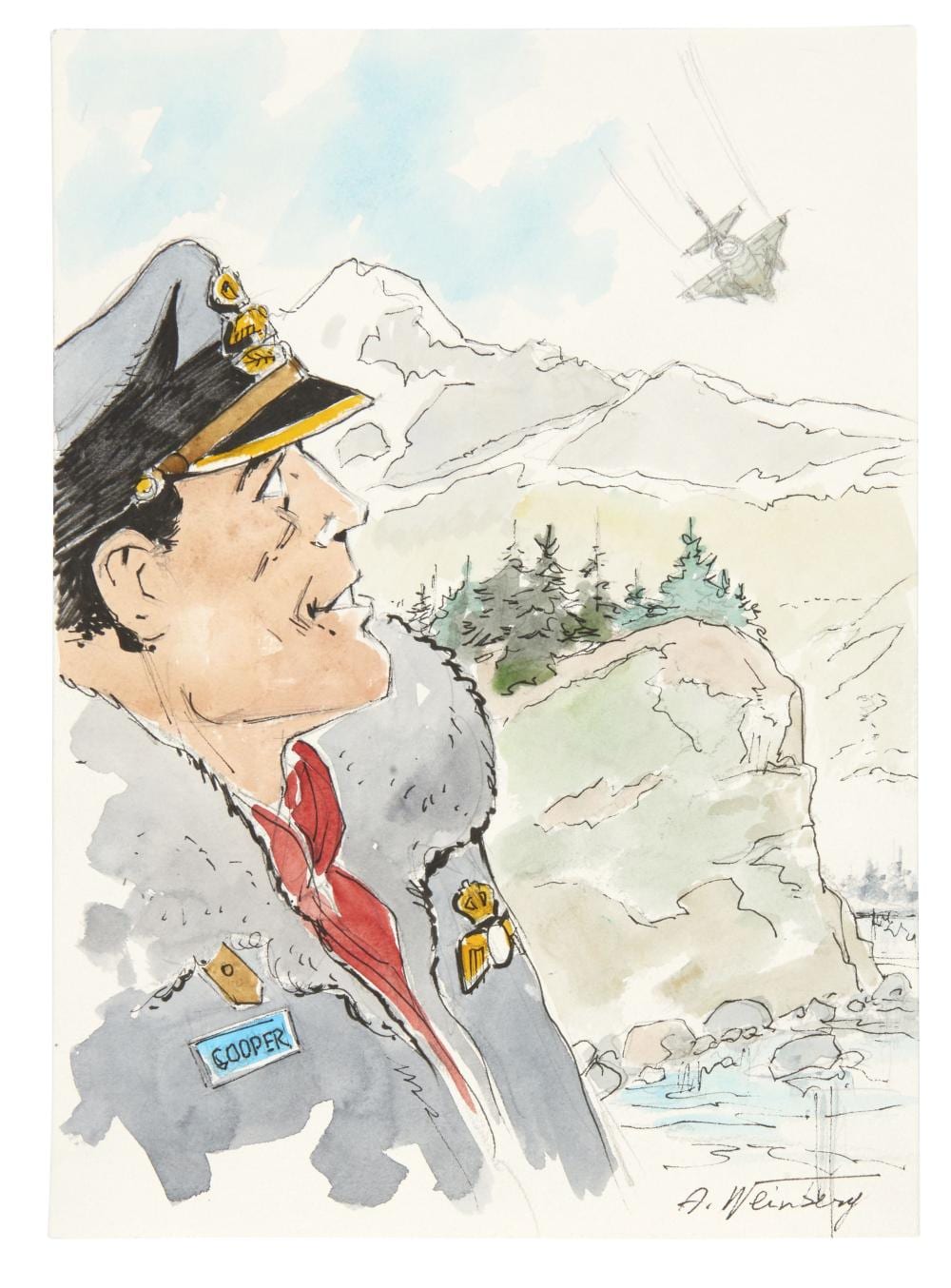 Albert Weinberg comparable auction result: albert weinberg