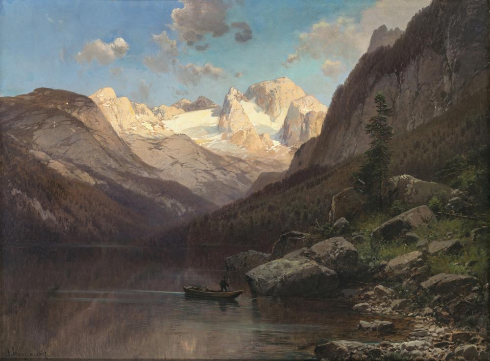 Adalbert Waagen comparable auction result: adalbert waagen 1833 munich 1898 berchtesgaden