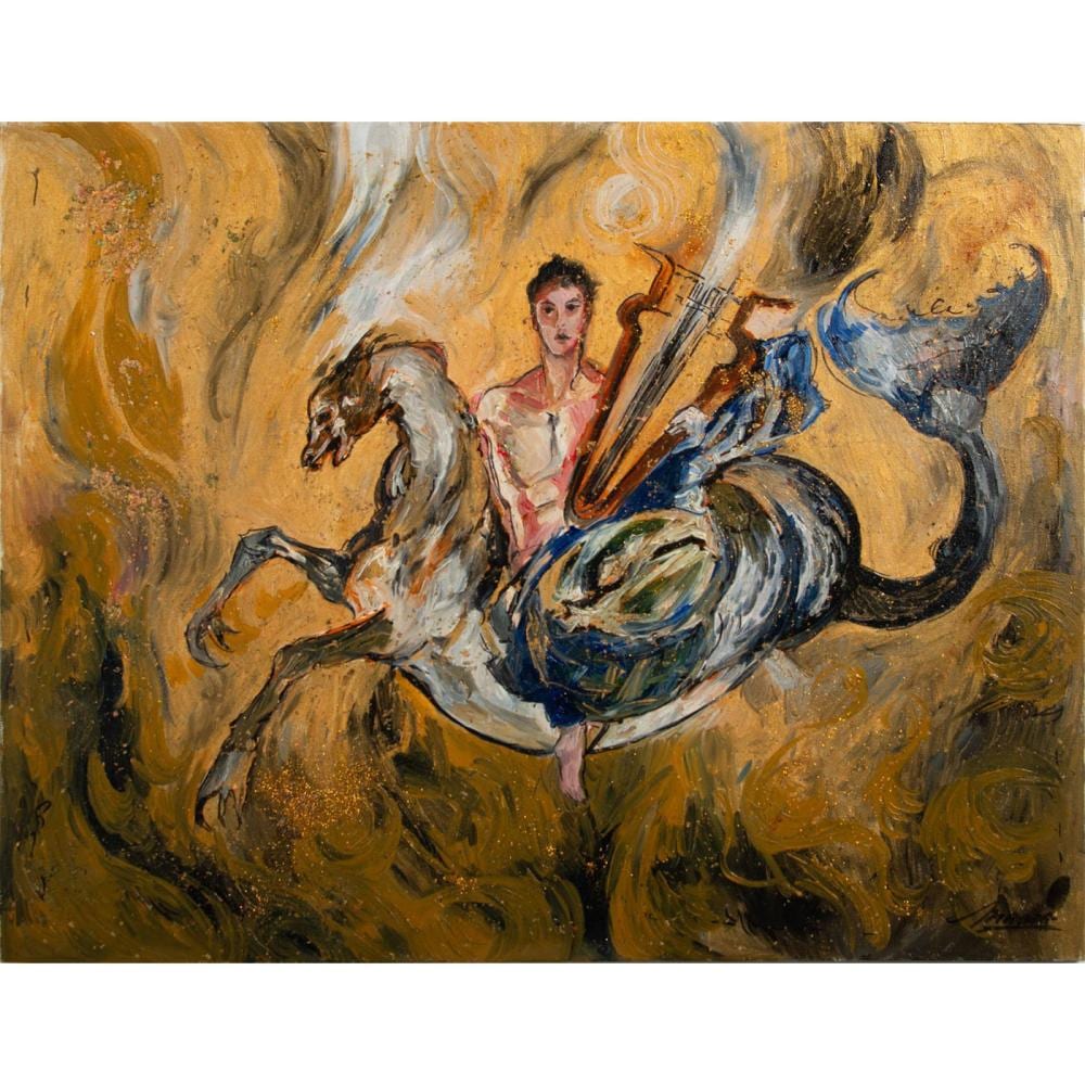 Marta Wiley comparable auction result: marta wiley american original oil on canvas etruscan