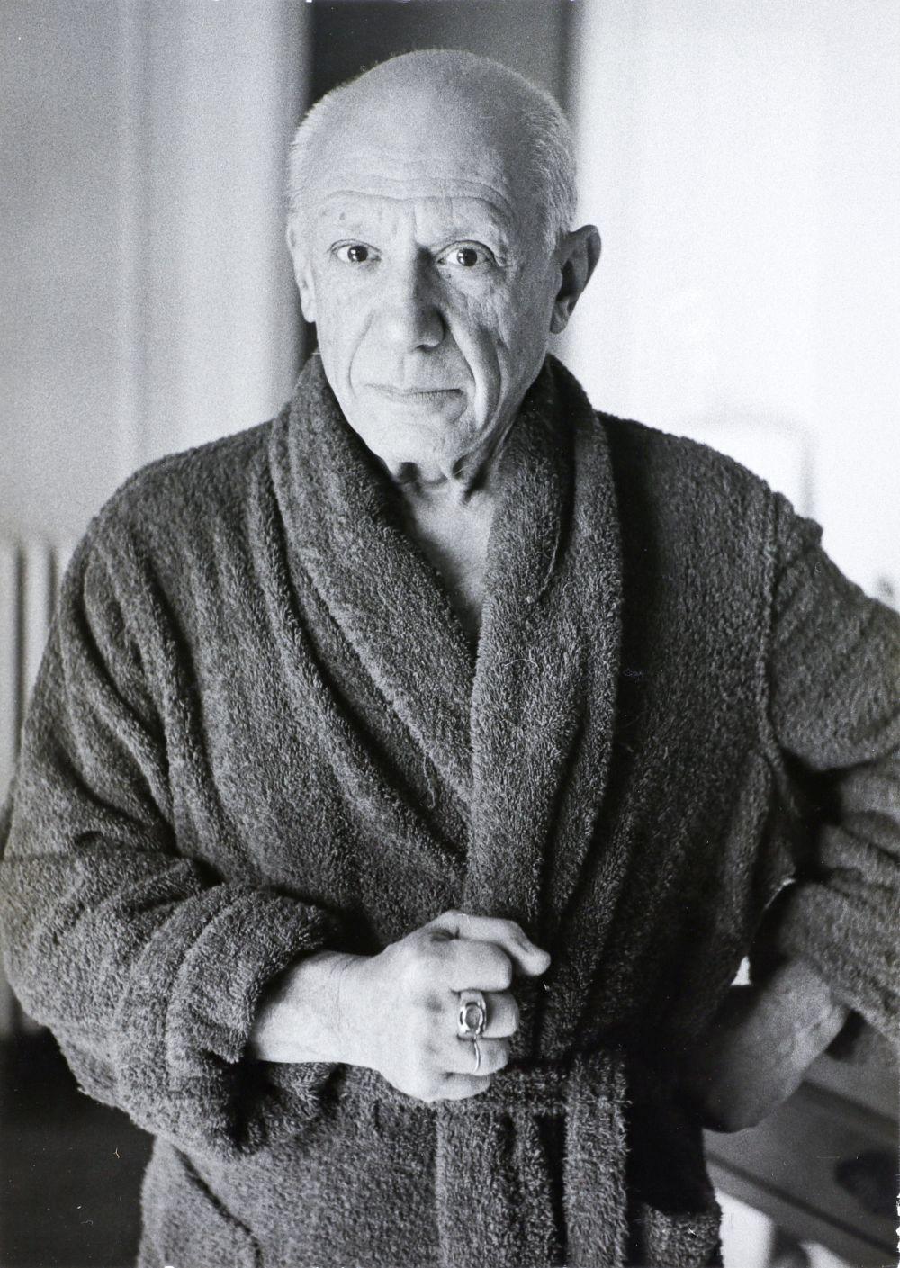 David Douglas Duncan comparable auction result: david douglas duncan 1916 2018 picasso en peignoir la californie le 8 f vrier 1956 photographie