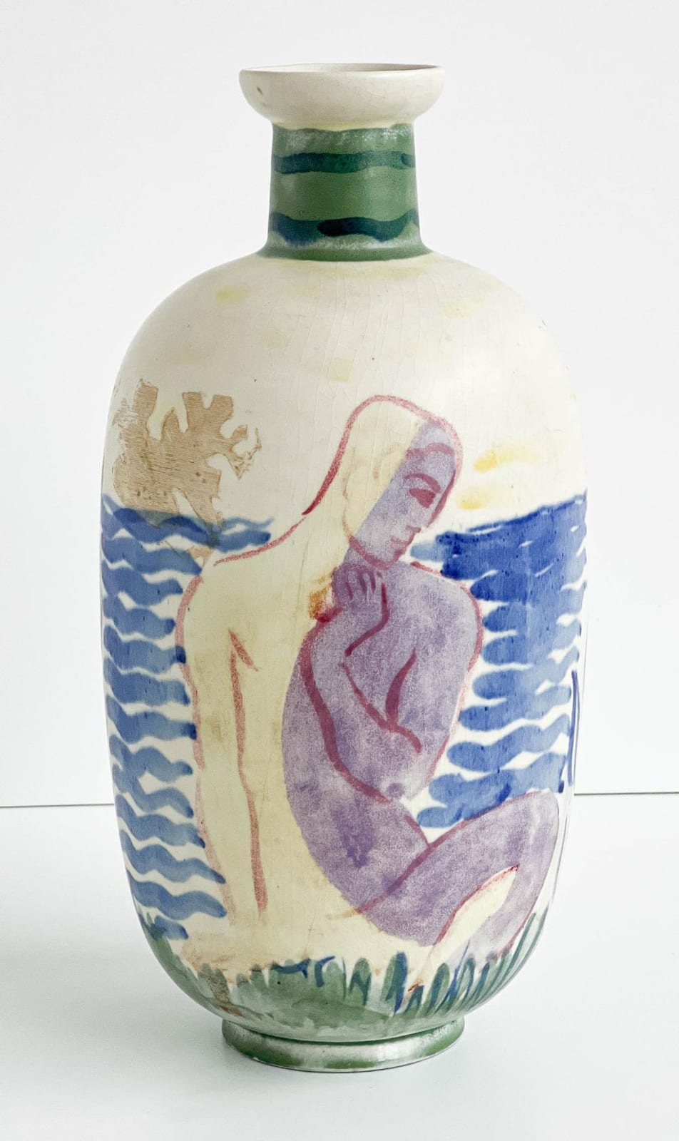 Isaac Grünewald comparable auction result: isaac gr newald vase