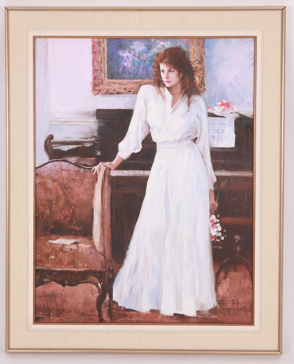 He An comparable auction result: an he hans amis b 1957 portrait