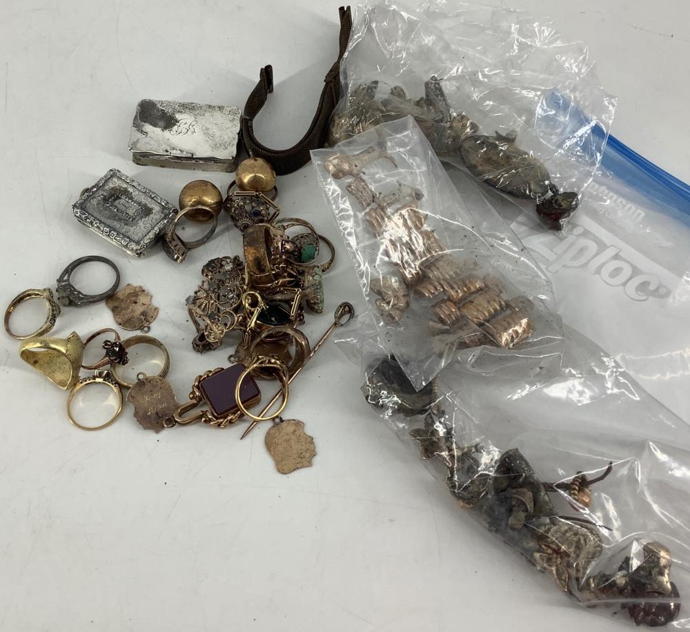 Scrap Lot - Badly Fire Damaged sold by Apple Tree Auction Center, lot 2189 — auction record photograph