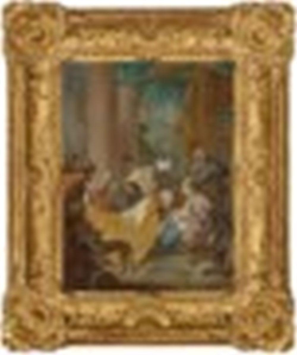 Nicolas Vleughels comparable auction result: nicolas vleughels paris 1668 1737 rome the adoration of the magi oil on p