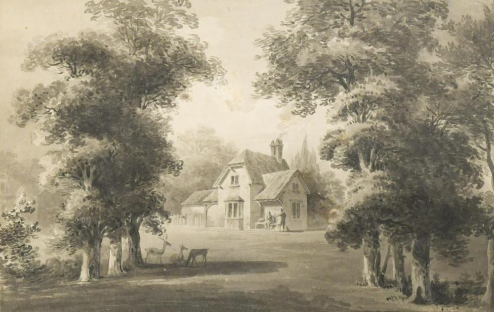 Humphrey Repton comparable auction result: humphry repton british 1752 1818