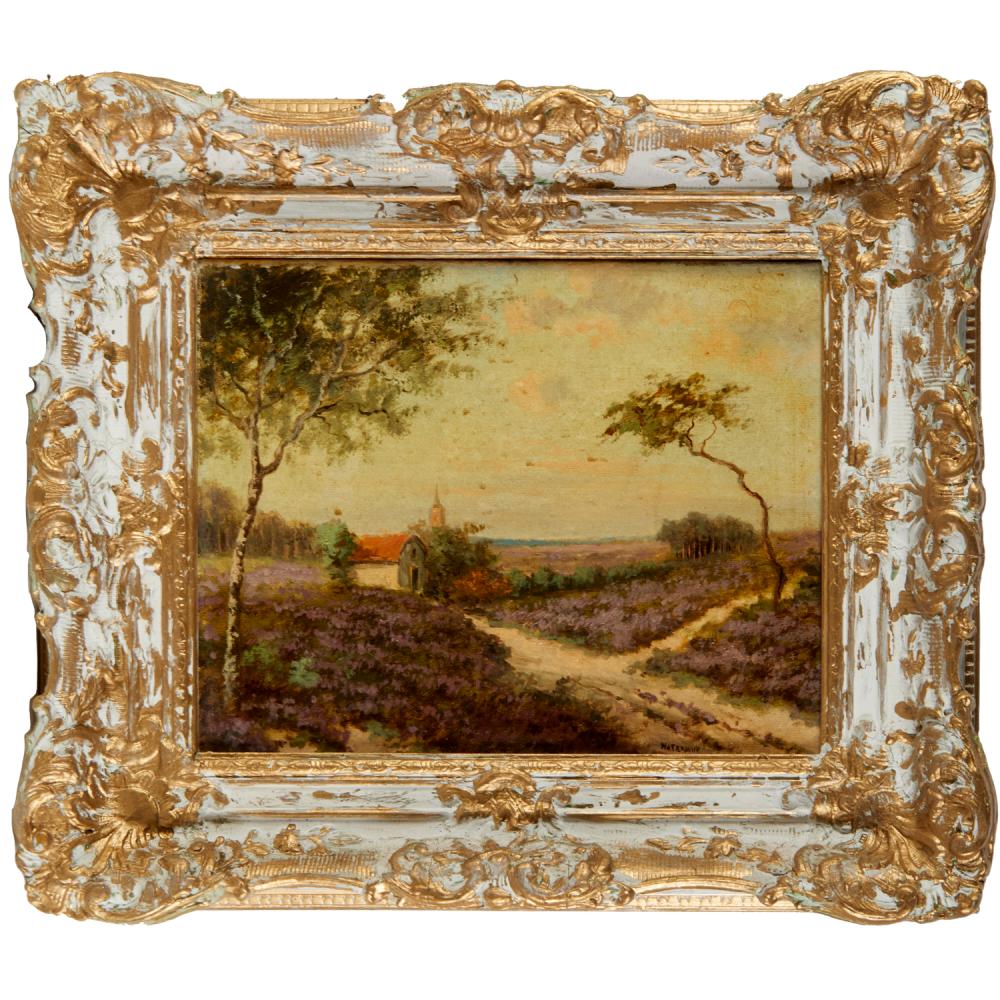 Marcus Waterman comparable auction result: marcus waterman oil on canvas