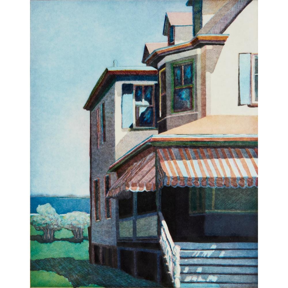 Carole Sue Lebbin comparable auction result: carole sue lebbin signed aquatint etching 1981