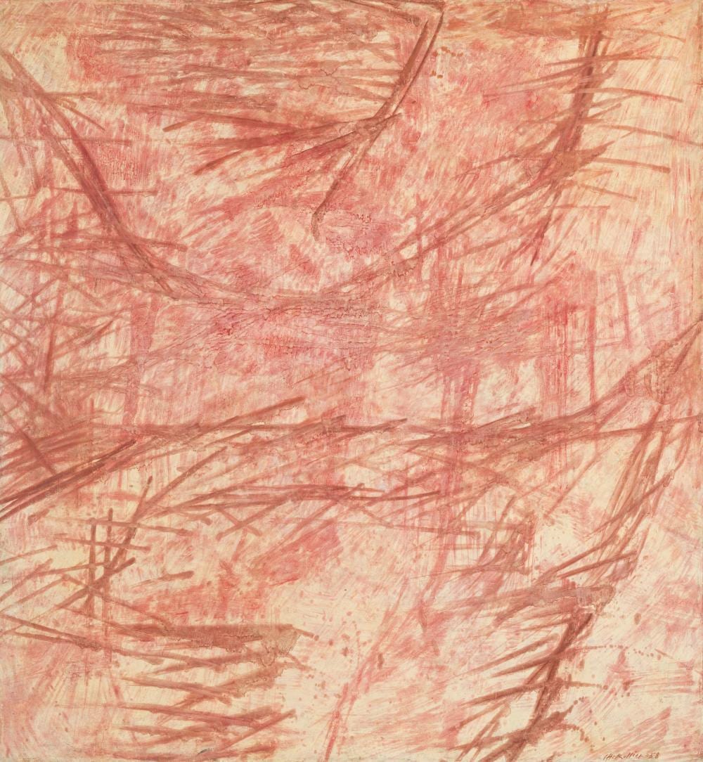 charles rollier 1912 1968 la demeure du sein f minin 1958 huile sur toile sign e et dat e 114x105 cm · Piguet Hôtel des Ventes | Genève · 2022-06-15 Charles Rollier comparable auction result: charles rollier 1912 1968 la demeure du sein f minin 1958 huile sur toile sign e et dat e 114x105 cm