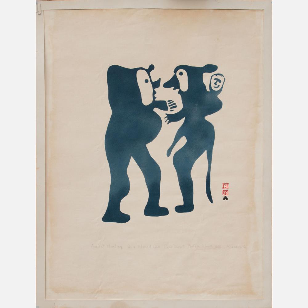 Kiakshuk comparable auction result: kiakshuk 1886 1986 graphic