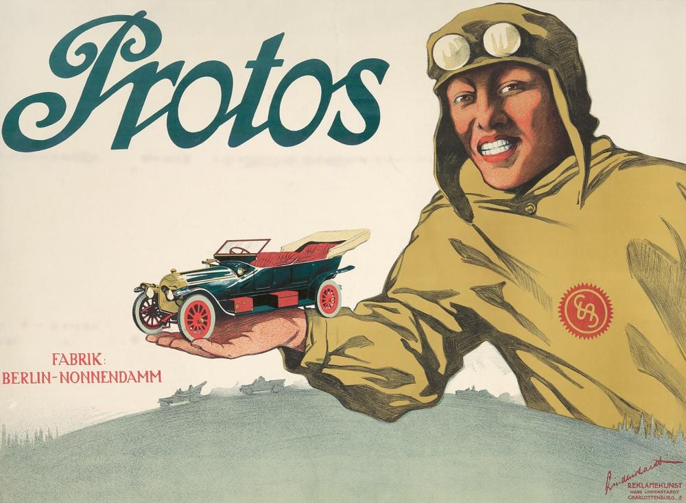Hans Lindenstaedt comparable auction result: protos 1912