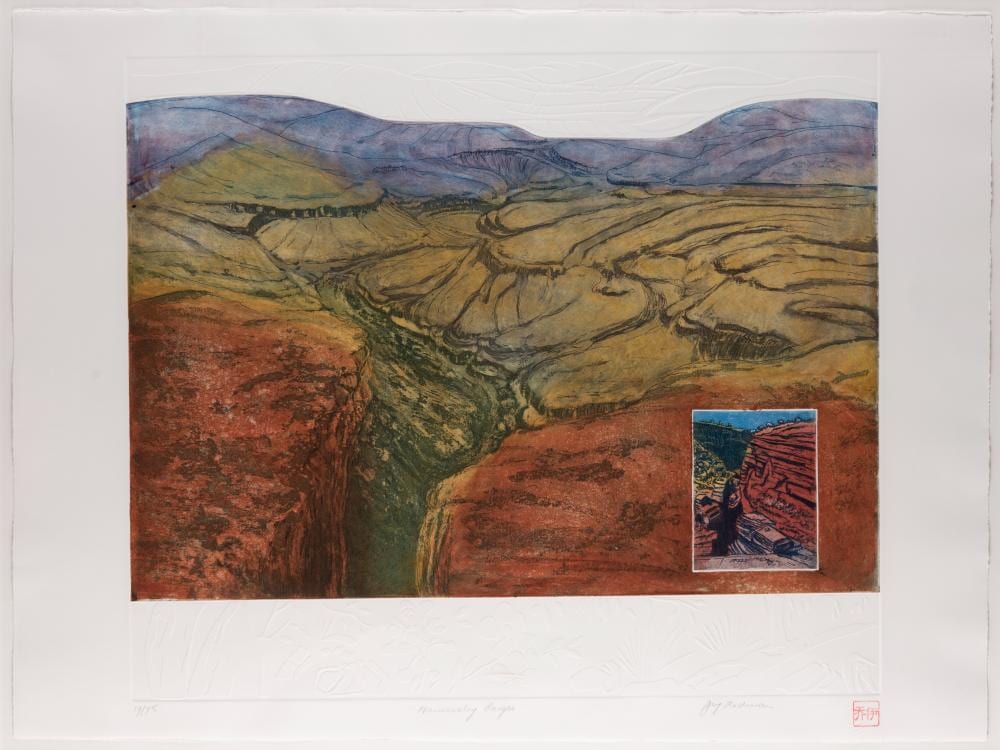 Joy Redman comparable auction result: joy redman 1928 2006 hamersley ranges