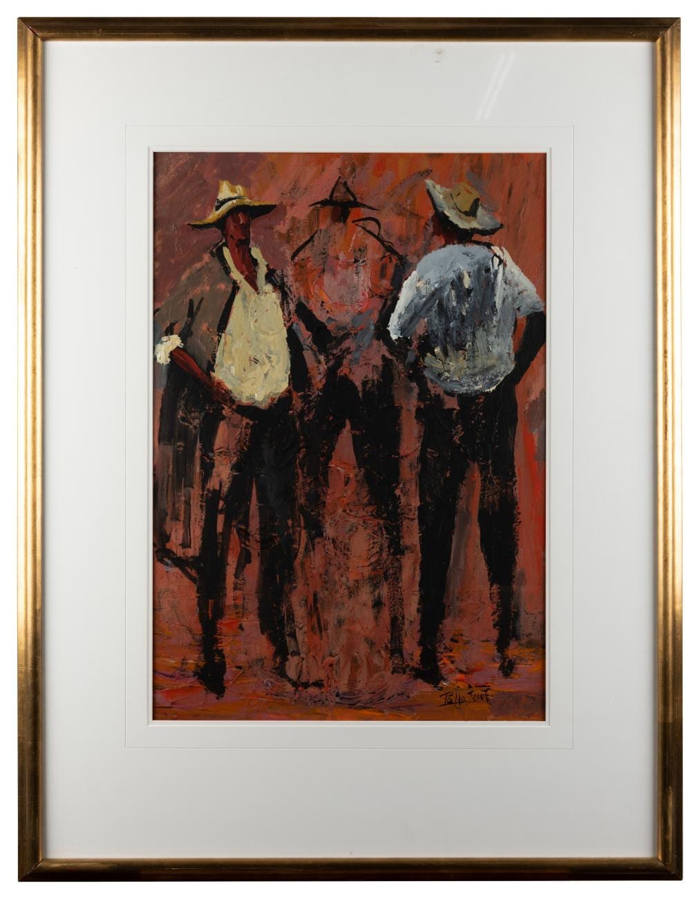 Palla Jeroff comparable auction result: palla jeroff born 1957 the stockmen