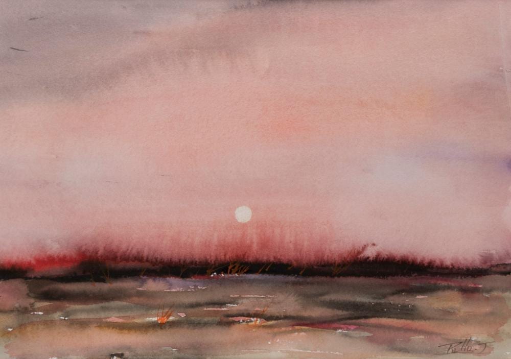 Palla Jeroff comparable auction result: palla jeroff born 1957 moonrise