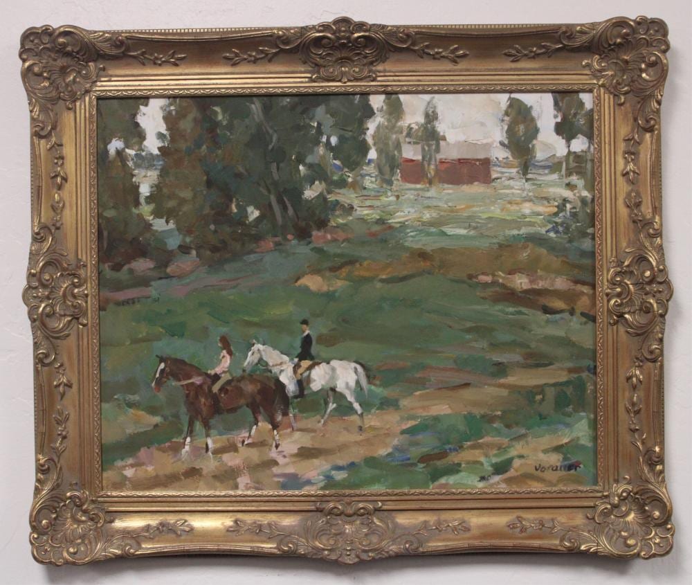 Anton Vorauer comparable auction result: anton vorauer 1905 1985 oil on board