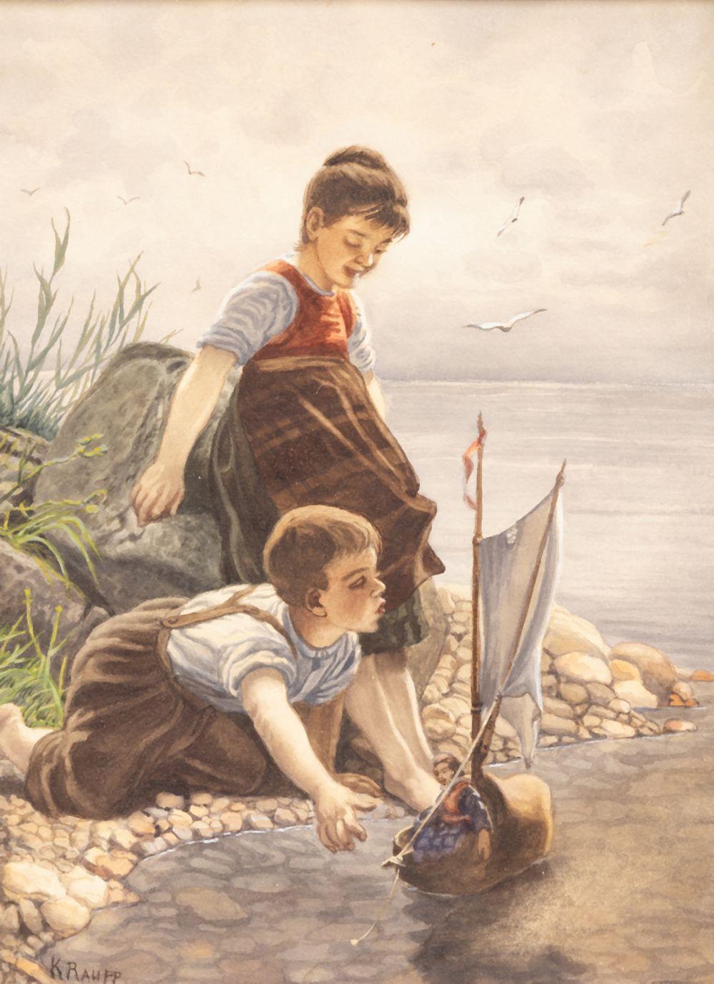 karl raupp 1837 1918 kindjes aan de oever met klompenboot · Veilinghuis Onder de Boompjes · 2022-06-20 Karl Raupp comparable auction result: karl raupp 1837 1918 kindjes aan de oever met klompenboot