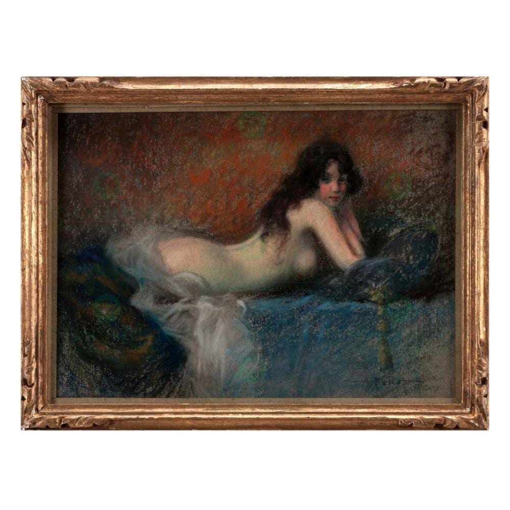 Albert Joseph Penot comparable auction result: albert joseph penot 1862 1930 nonchalance