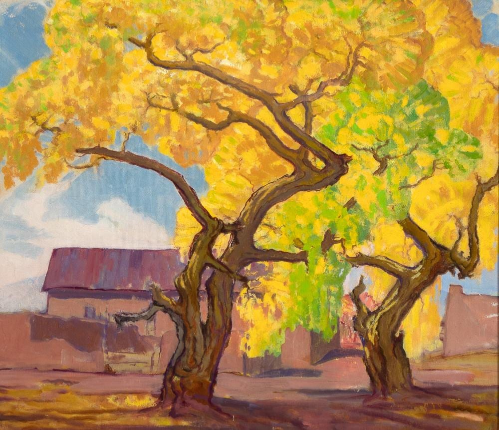 Carl Redin comparable auction result: carl redin cottonwoods ca 1930