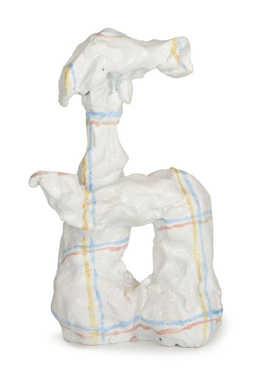 Rebecca Warren comparable auction result: rebecca warren british b 1965 mc 2008 2012 handprinted bronze signed and numbered 18 50 to