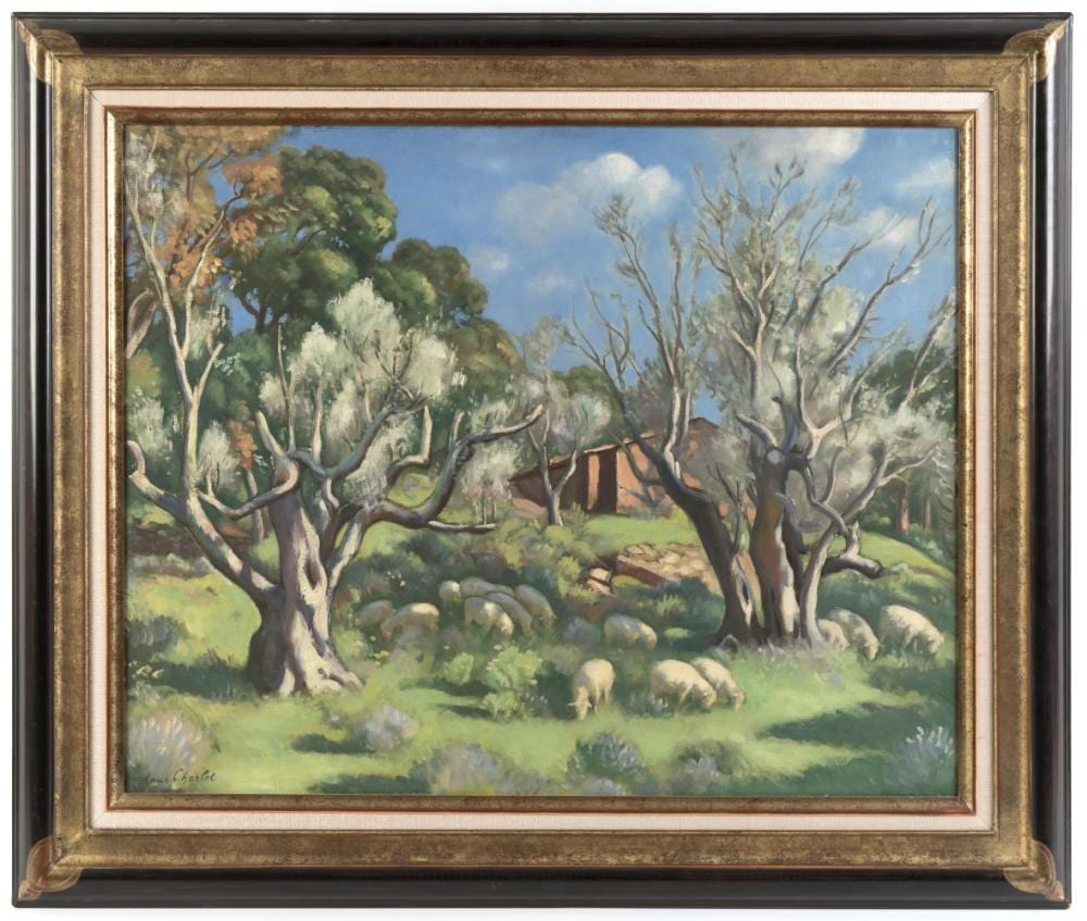Louis Charlot comparable auction result: louis charlot french 1878 1951 bergerie