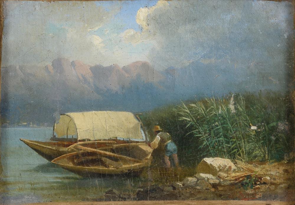 Uberto Dell'Orto comparable auction result: oil painting by uberto dell orto