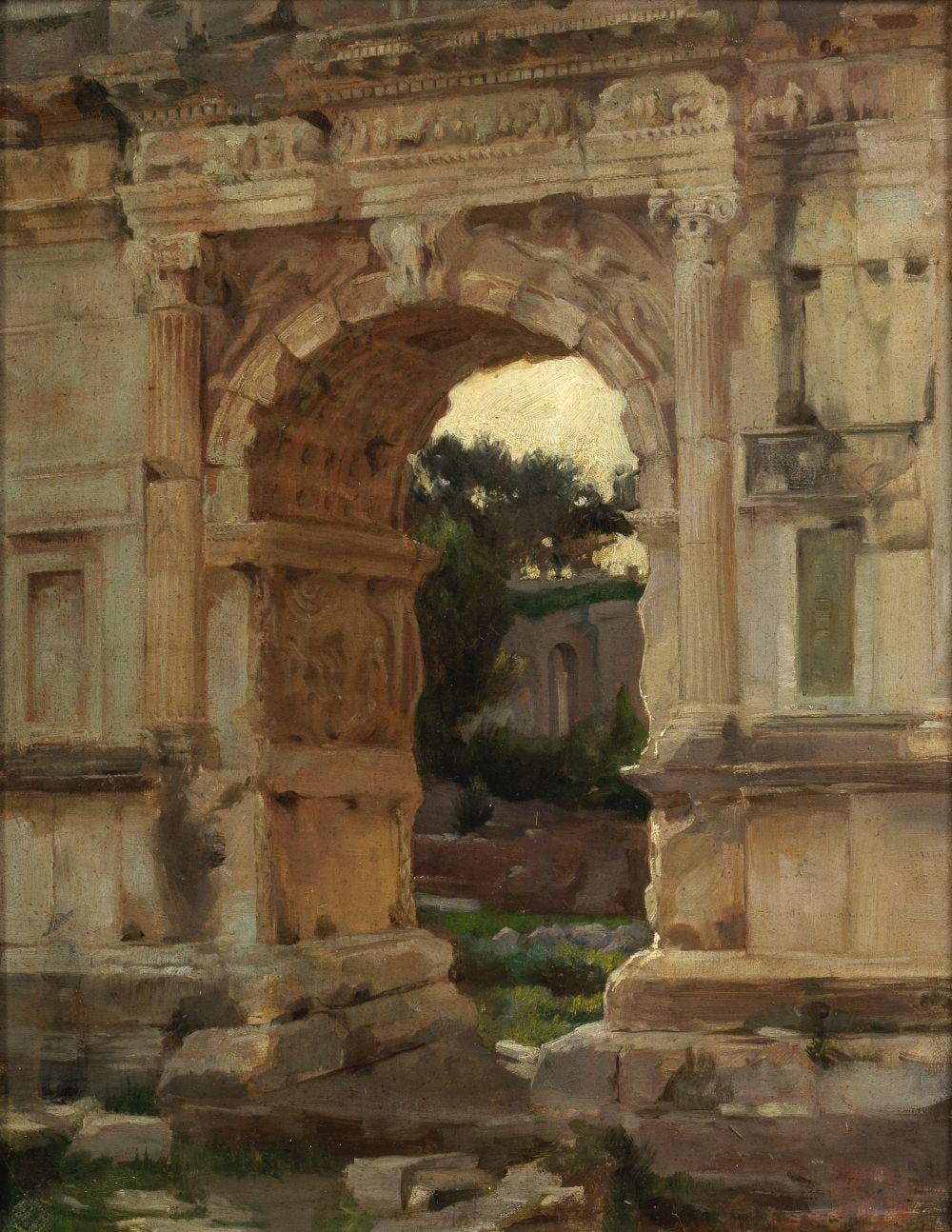 Margaret Lindsay Williams comparable auction result: margaret lindsay williams british 1888 1960 the arch of titus