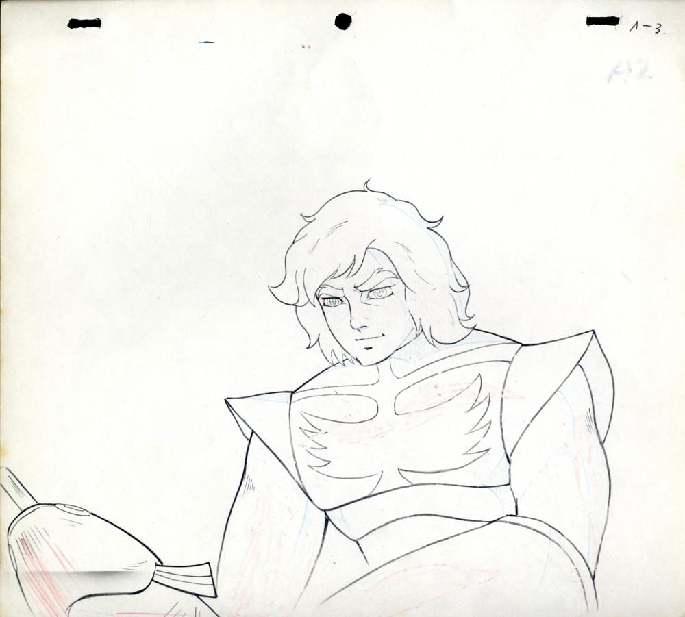 Go Nagai comparable auction result: go nagai shingo araki goldorak