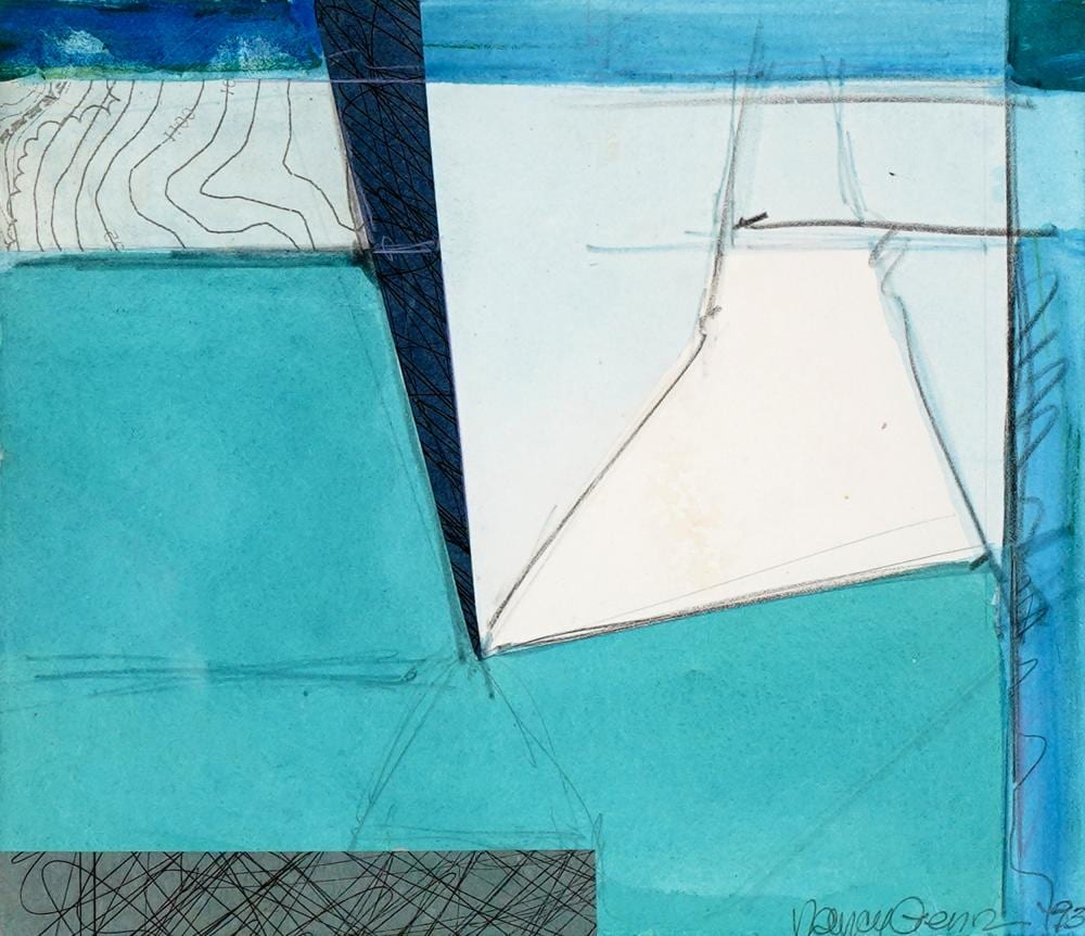 Nancy Genn comparable auction result: nancy genn abstract