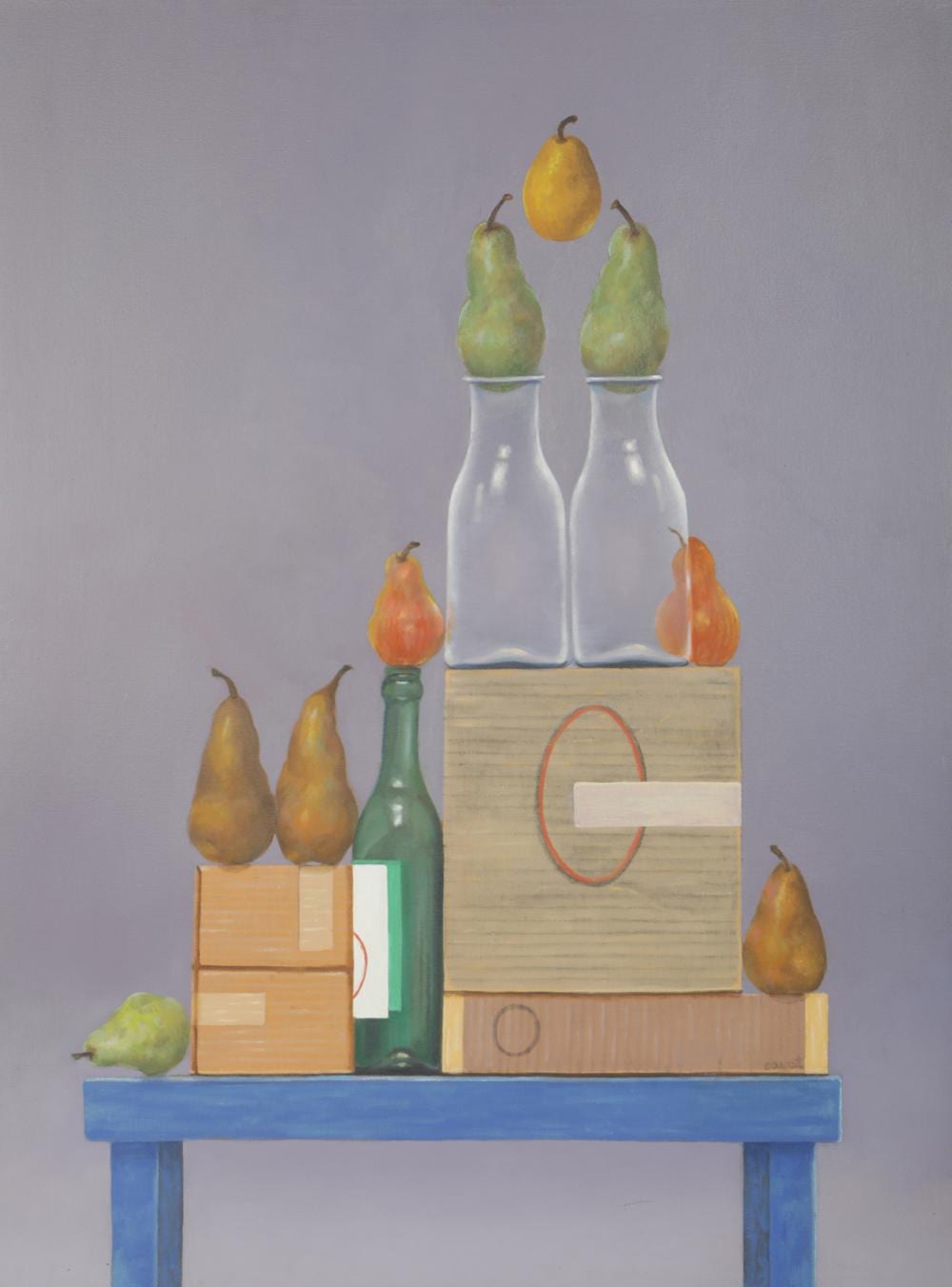 Irma Cavat comparable auction result: irma cavat b 1928 well balanced pears