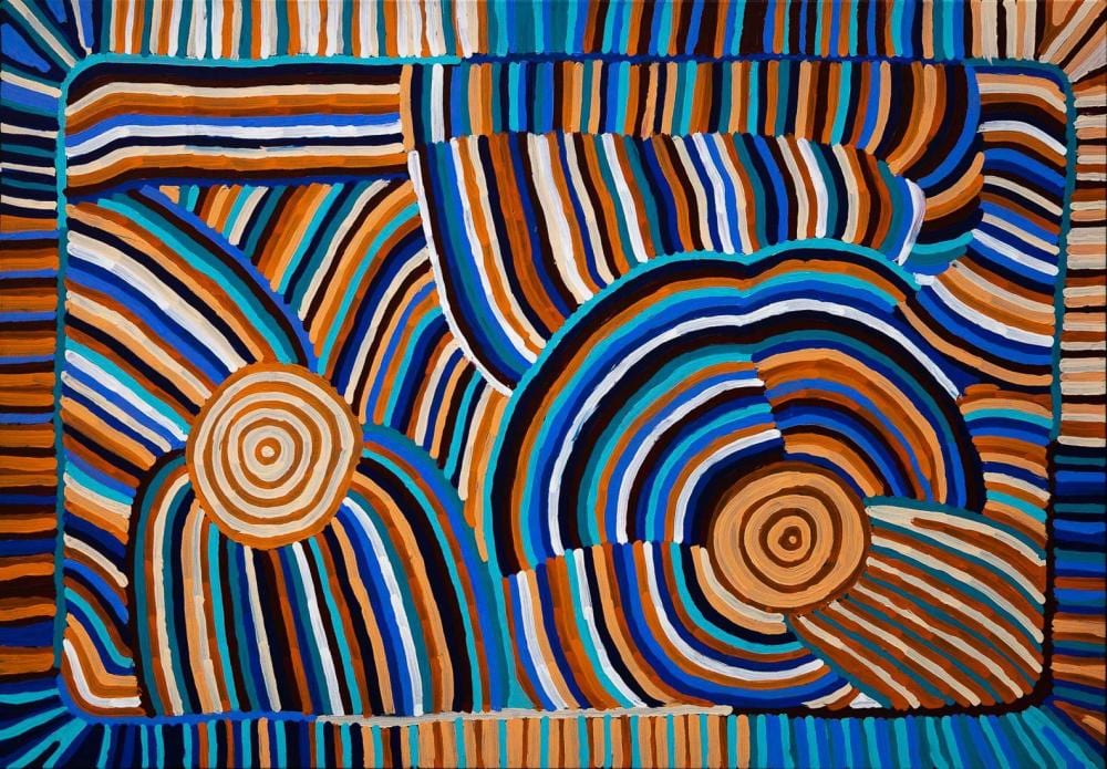 Angela Robertson Nangala comparable auction result: angela robertson nangala mina mina
