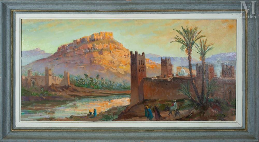 Paul Neri comparable auction result: paul neri 1910 1965 oasis aoufous