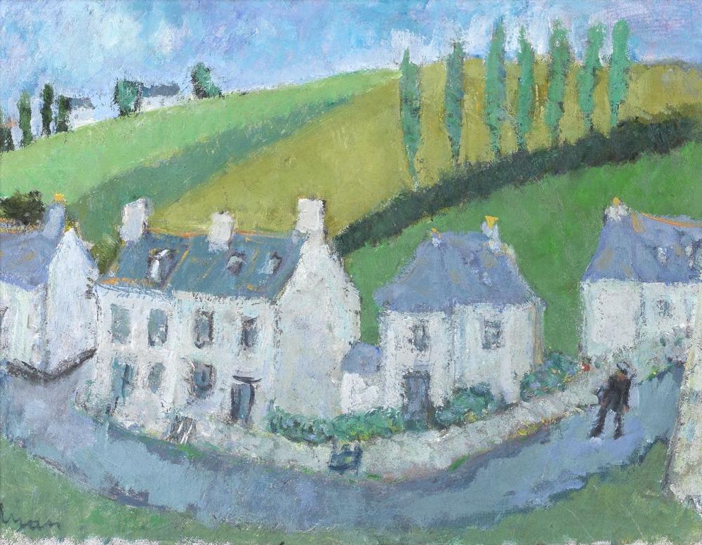 Adrian Ryan comparable auction result: adrian ryan british 1920 1998 cornish lanes