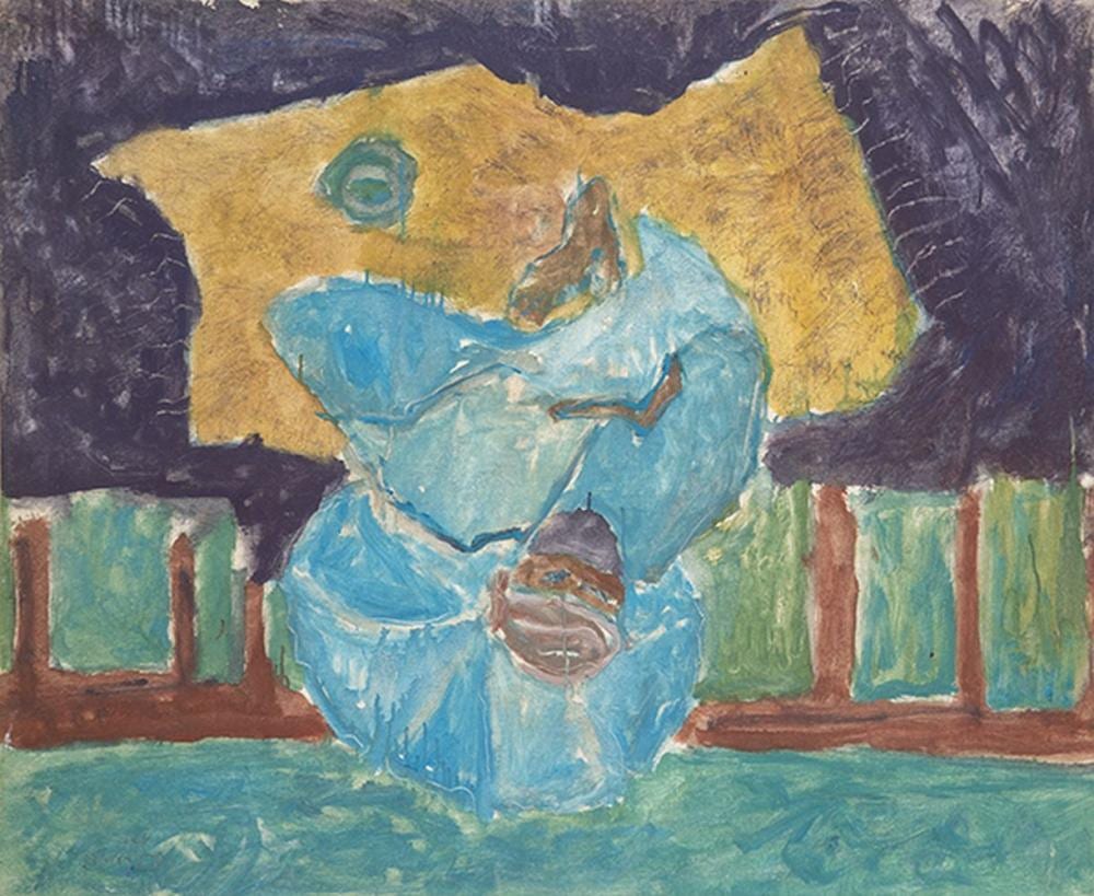 Luis Claramunt comparable auction result: luis claramunt the blue parasol