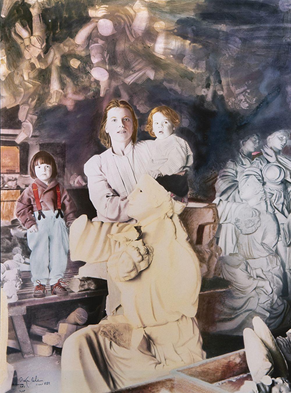 Ouka Leele comparable auction result: ouka leele untitled